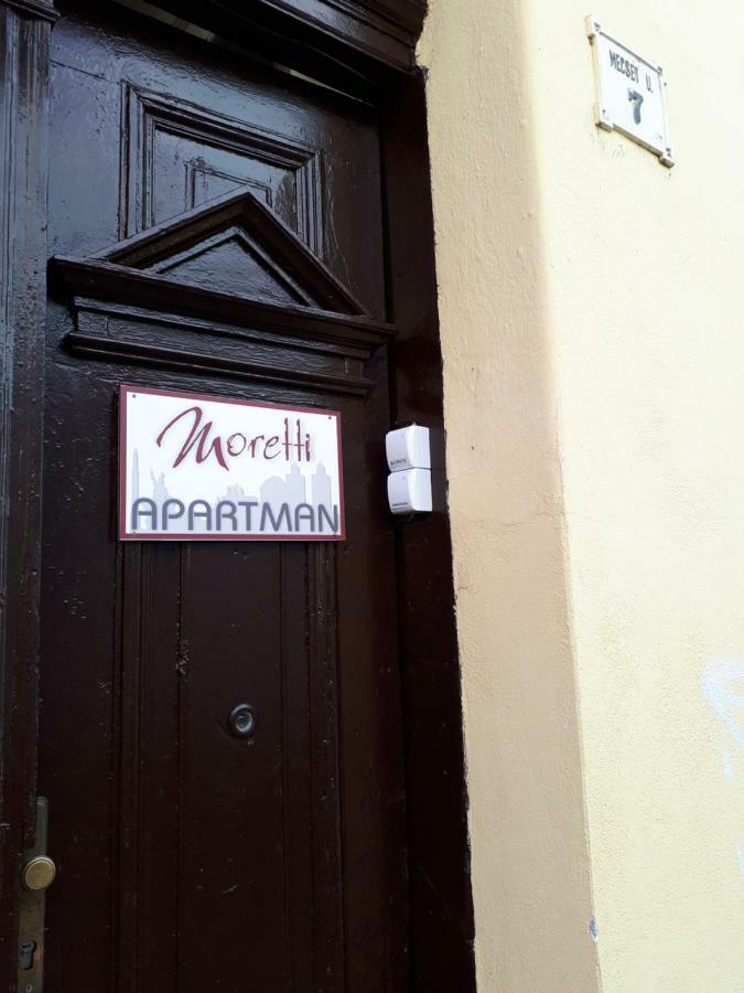 Апартаменты Moretti Apartman Эгер Экстерьер фото
