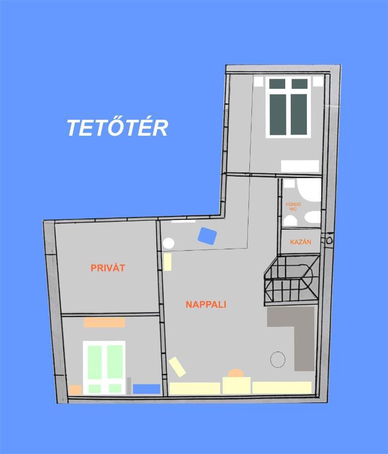 Апартаменты Moretti Apartman Эгер Экстерьер фото